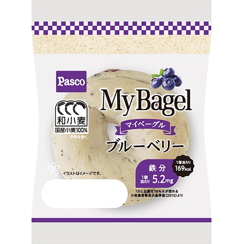 パスコ My Bagel ブルーベリー 1個 Green Beans | グリーンビーンズ by