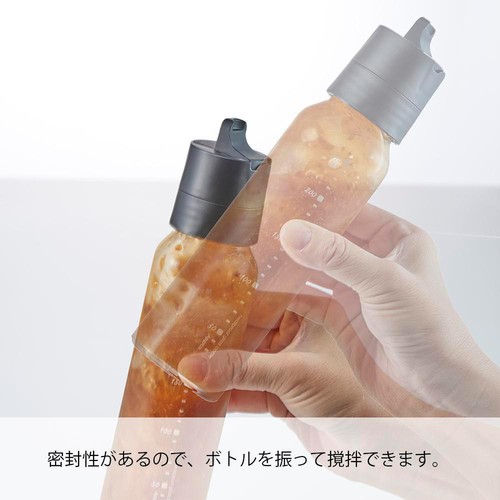 HARIO(ハリオ) ワンタッチドレッシングボトル120ml ブラック ODB-120-B