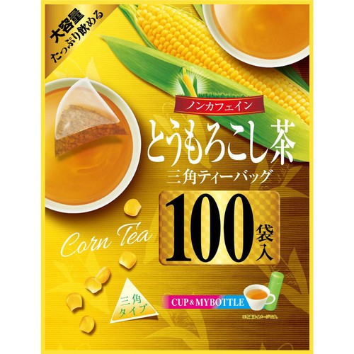 播磨屋茶舗 とうもろこし茶三角ティーバッグ 100袋入(300g)