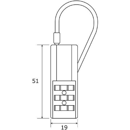 aiai TSAロック C-19B ブラック IB101