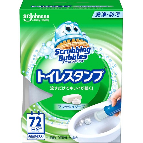 ジョンソン スクラビングバブル トイレスタンプ 本体 フレッシュソープ 38g
