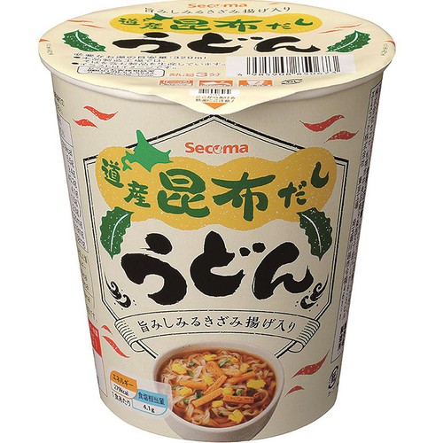 セコマ 道産昆布だしうどん 66g