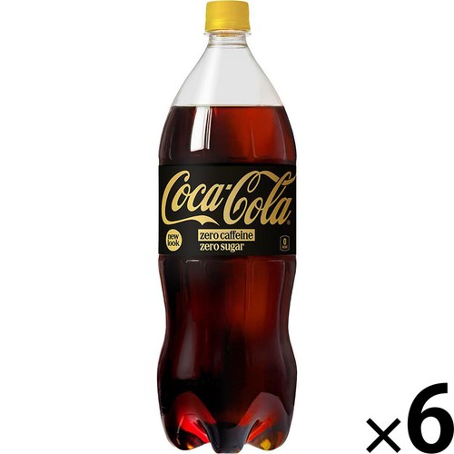 コカ・コーラ コカ・コーラゼロカフェイン 1ケース 1500ml x 6本