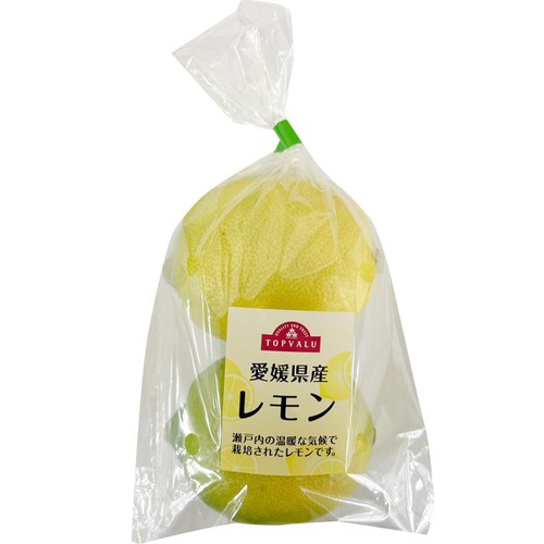 愛媛県産 レモン 2個 160g トップバリュ Green Beans | グリーン