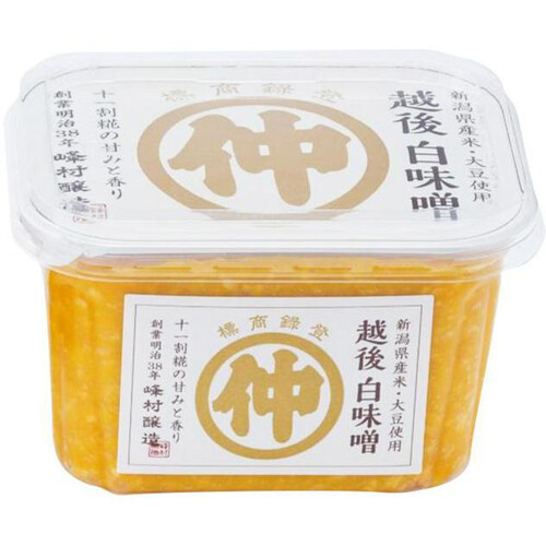 白磁　瑚峰 峰村醸造 越後白味噌 300g Green Beans | グリーンビーンズ by AEON