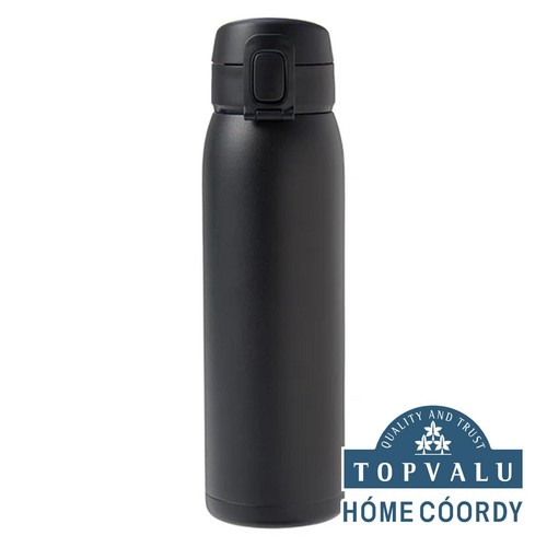 ワンタッチマグボトル 650ml ブラック ホームコーディ Green Beans