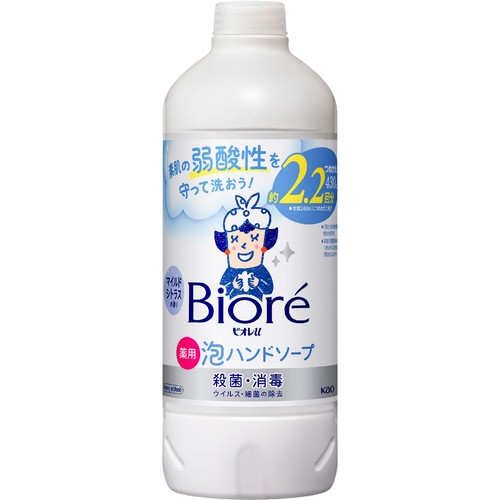 花王 ビオレu 薬用泡ハンドソープ マイルドシトラスの香り つめかえ用  430ml