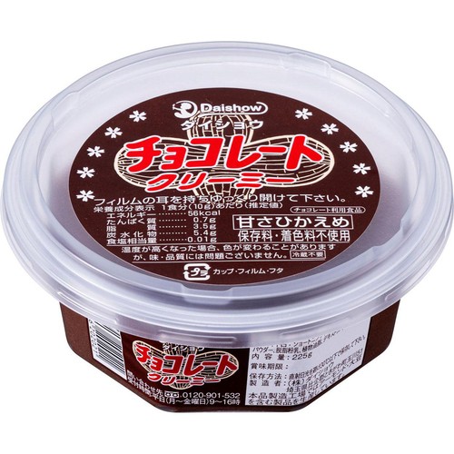 ダイショウ チョコレートクリーミー 225g