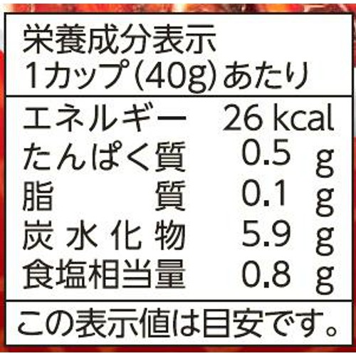 【冷蔵】 もずくキムチ 120g(40g x 3個)