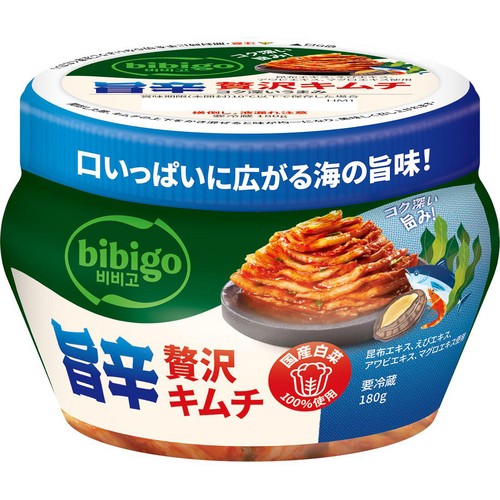 bibigo 旨辛贅沢キムチ 180g