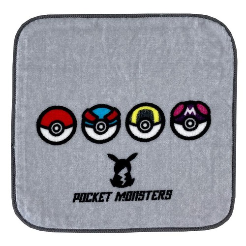 ポケモン ミニタオル モンスターボール 3枚組