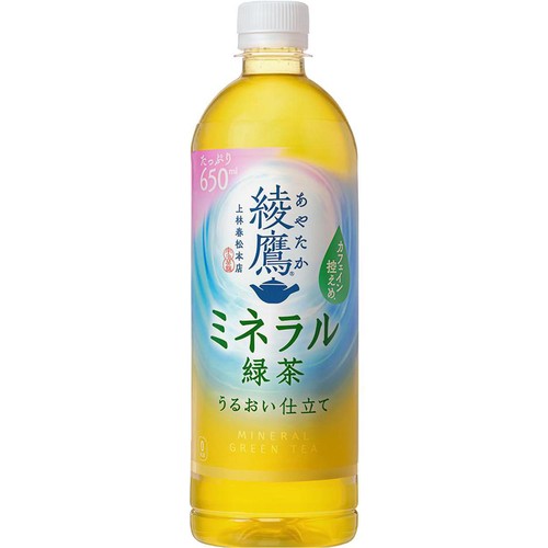 コカ・コーラ 綾鷹 ミネラル緑茶 1ケース 650ml x 24本