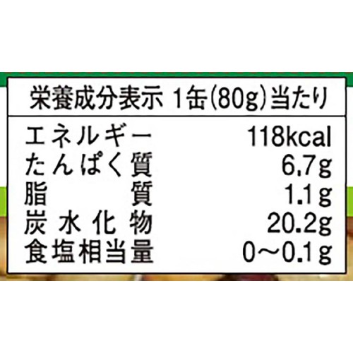キョクヨー ミックスビーンズ 食塩無添加 80g