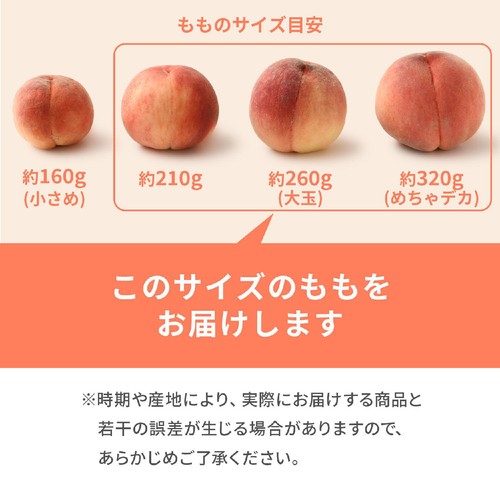 新潟県刈羽産 砂丘桃 3-5玉 1kg