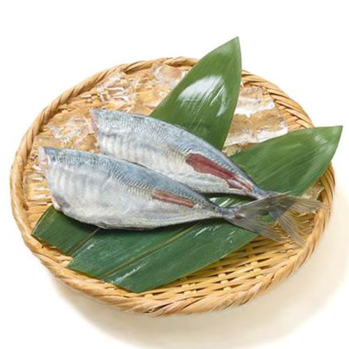 【冷蔵】 生真あじ (頭・ハラワタ・ゼイゴ取り)加熱用 2尾 200g