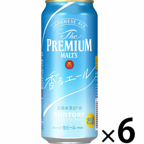 サントリー ザ・プレミアム・モルツ ジャパニーズエール 香るエール 500ml x 6本