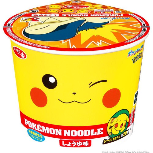 サンヨー食品 ポケモンヌードル しょうゆ味 38g