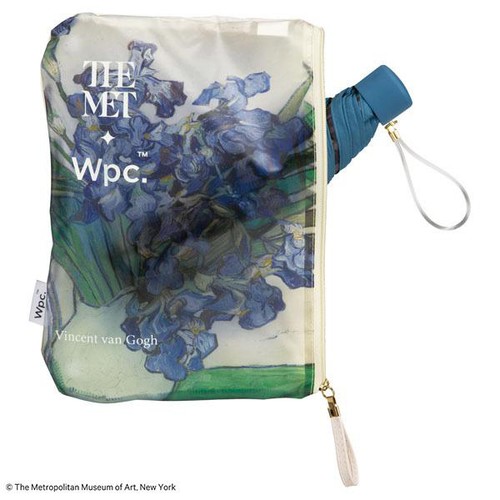 ワールドパーティー THE MET×Wpc.名画アンブレラ 折りたたみ傘 ファン・ゴッホ 49cm アイリス