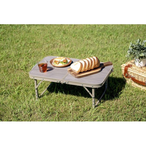 2WAYアルミテーブル 幅60 x 奥行40cm FT25-6040(VGY) Green Beans