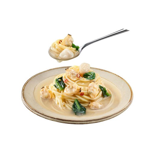 ニップン オーマイプレミアム 芳醇貝だしスープパスタ【冷凍】 １人前 (300g)