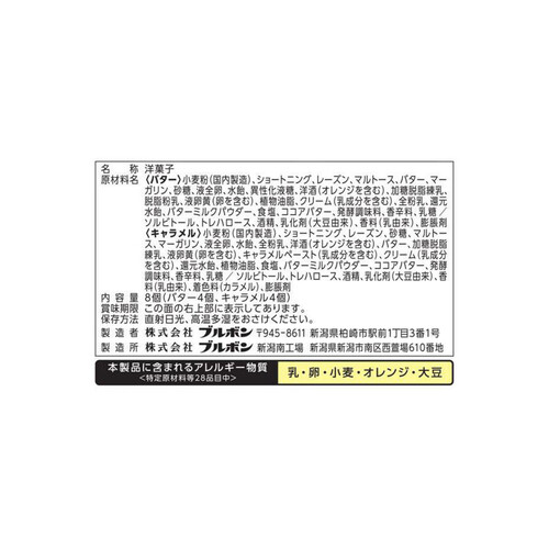 ブルボン ガトーレーズンファミリーサイズ 8個入