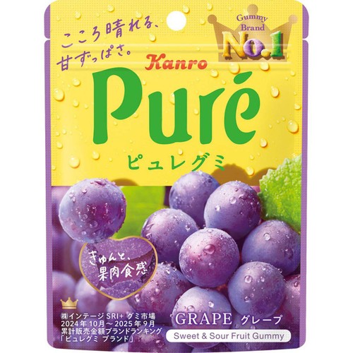 カンロ ピュレグミグレープ 56g