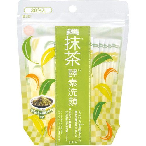 ワフードメイド 宇治抹茶酵素洗顔 30包 Green Beans | グリーン