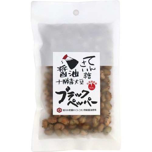 共成製菓 ブラックペッパー 醤油味 いり大豆 70g