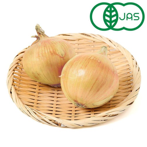 【有機】国内産 たまねぎ 450g(2-3個)