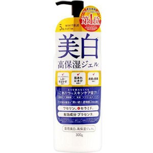 値下げ不可　【プチプチ無しで箱発送】薬用ホワイトジェル　5点 ホワイトル フィフス 薬用美白高保湿ジェル 300g Green Beans