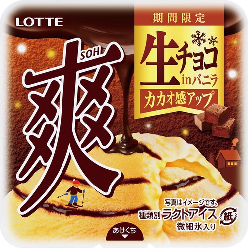 ロッテ 爽 生チョコinバニラ 185ml