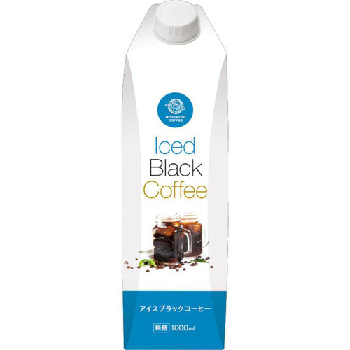 三本珈琲 アイスブラックコーヒー 1000ml Green Beans