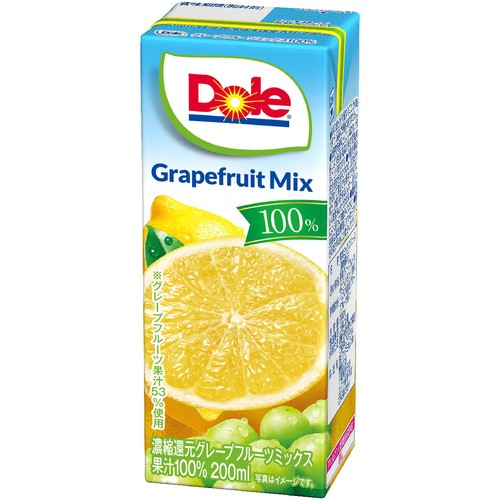 Dole グレープフルーツミックス100% 200ml
