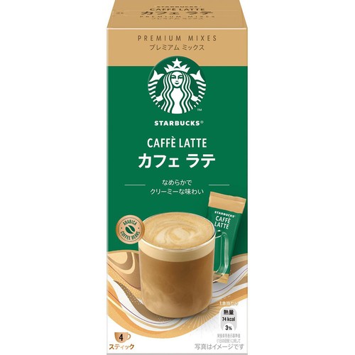 ネスレ スターバックス プレミアムミックスカフェラテ 4本入