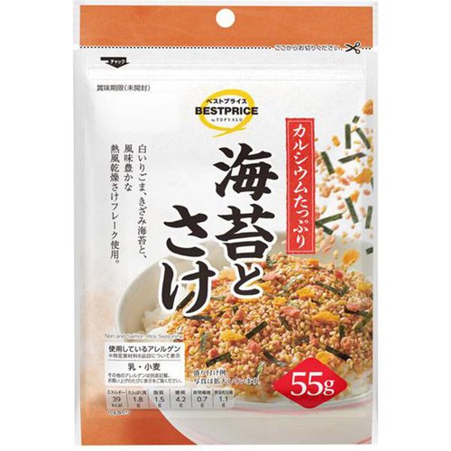 海苔とさけのふりかけ 55g トップバリュベストプライス