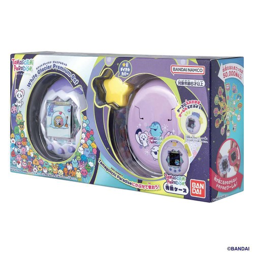 たまごさん専用 バンダイ Tamagotchi Paradise − White Glacier Premium Set 6才以上