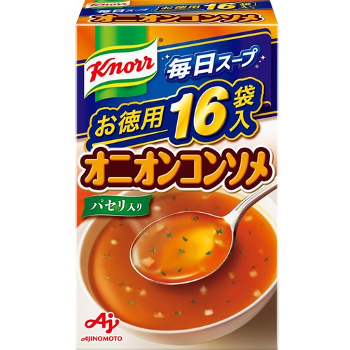 味の素 クノール 毎日スープ オニオンコンソメ  16袋入 (164.8g)