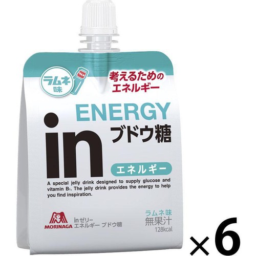 森永製菓 inゼリー ブドウ糖 6個入り
