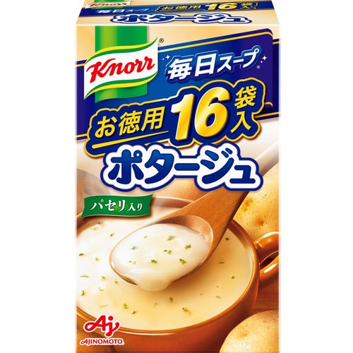 味の素 クノール 毎日スープ ポタージュ 16袋入 (251.2g)