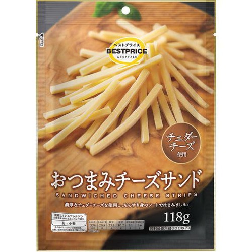 おつまみチーズサンド 118g トップバリュベストプライス