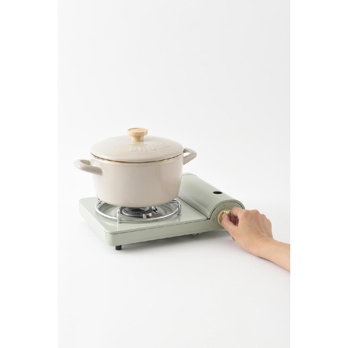 BRUNO ブルーノ カセットコンロスリム BOE095-GR グリーン Green Beans