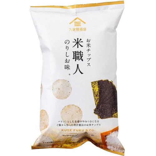 サンクゼール 久世福商店 お米チップス 米職人のりしお味 100g