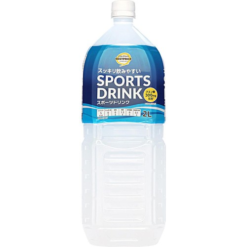 スポーツドリンク 1ケース 2000ml x 6本 トップバリュベストプライス