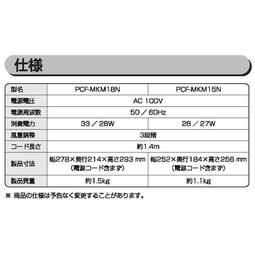 アイリスオーヤマ コンパクトサーキュレーター マカロン型 固定タイプ 8畳 ブラック PCFMKM15NB