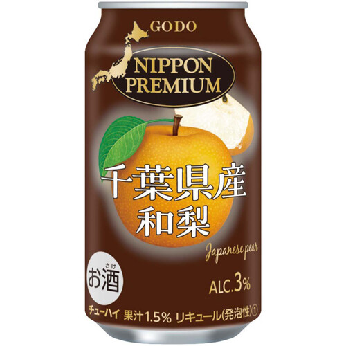 NIPPON PREMIUM 千葉県産和梨 350ml