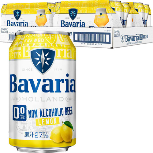 【オランダ産】Royal Swinkels Family Brewers Bavaria 0.0% Lemon 1ケース 330ml x 24缶