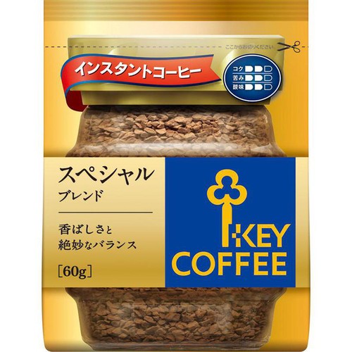 キーコーヒー インスタントコーヒー スペシャルブレンド 詰替 60g