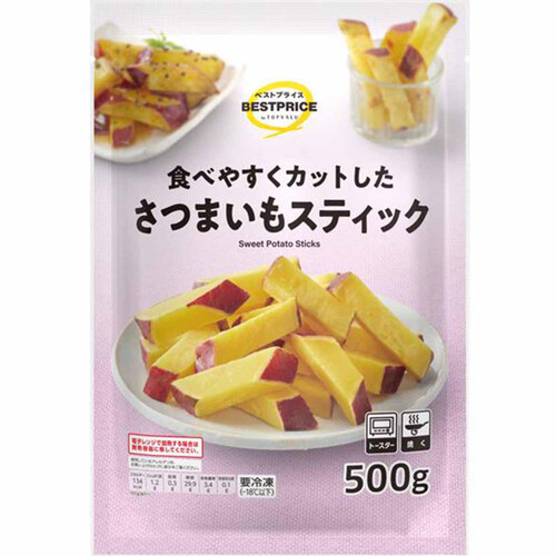 さつまいもスティック【冷凍】 500g トップバリュベストプライス