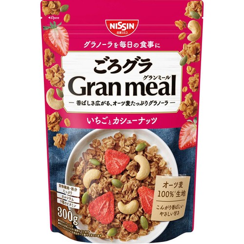 日清シスコ ごろグラGranmeal いちごとカシューナッツ 300g