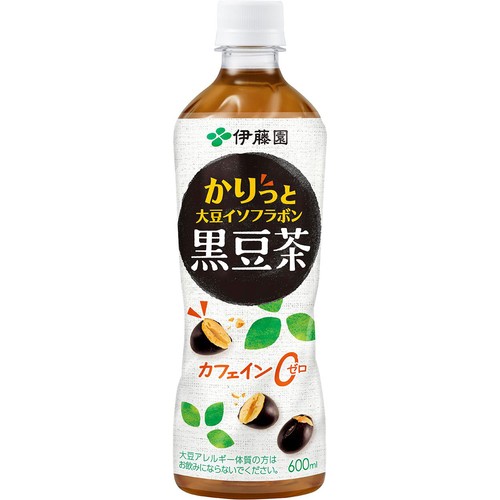 伊藤園 かりっとおいしく大豆イソフラボン 黒豆茶 600ml Green Beans
